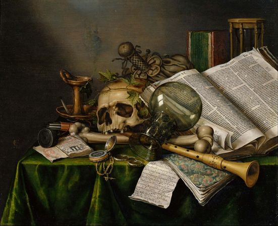 737px-Edwaert_Collier_-_Vanitas_-_Still_Life_with_Books_and_Manuscripts_and_a_Skull_-_Google_Art_Project